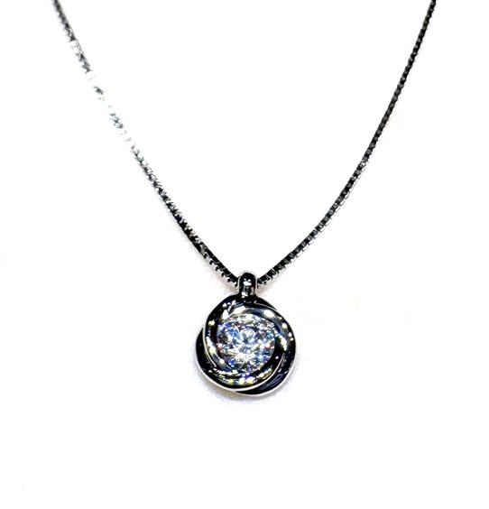Halskette Sommer Dame in Weißgold Cubic Zirconia P.L. ZIRC NODINO PI N/Z 2.10 B - P.L. ZIRC NODINO PI N/Z 2.10 B